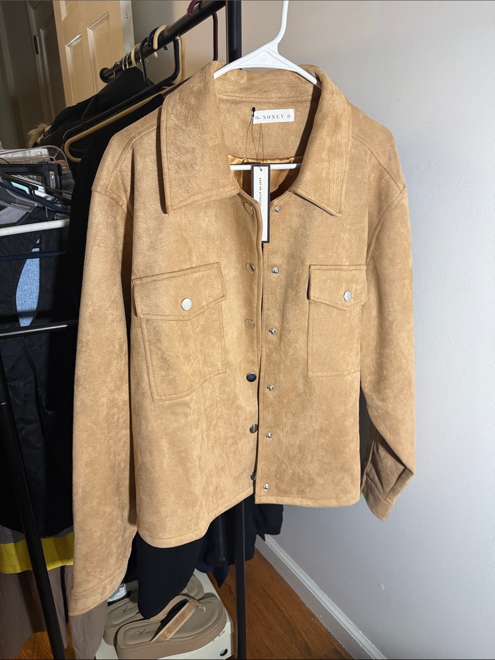 Trucker Jacket - Women (Tan)